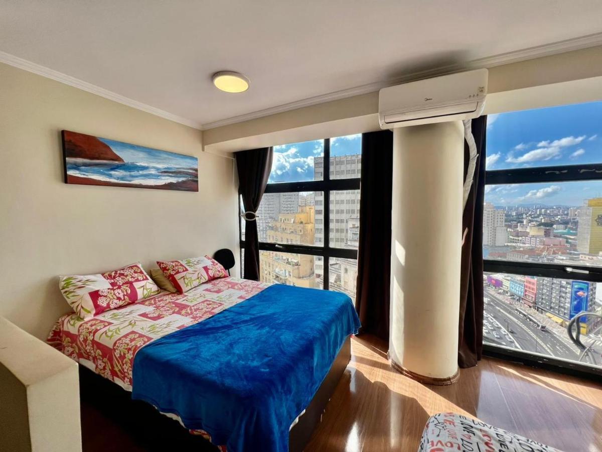 Studio Aconchegante No Edificio Mirante Do Vale - 200Mb Σάο Πάολο Εξωτερικό φωτογραφία